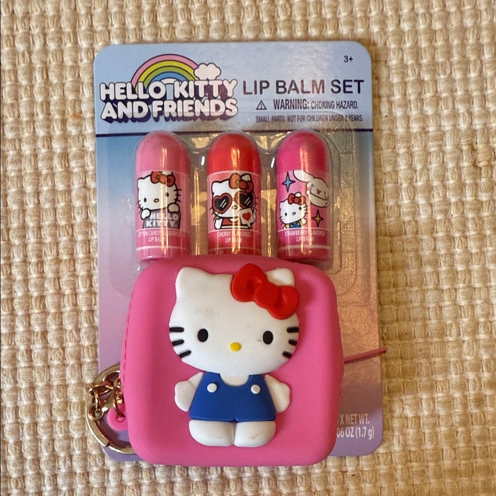 Hello Kitty Lip Balm Set